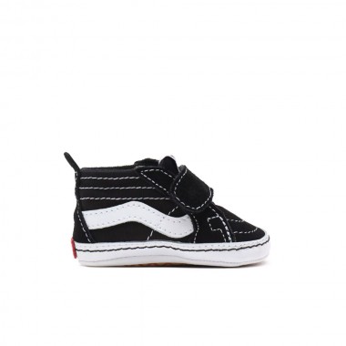 VANS SK8-HI CRIB KIDS SHOES BLACK/TRUE WHIT