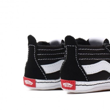 VANS SK8-HI CRIB KIDS SHOES BLACK/TRUE WHIT