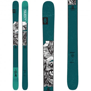 MAJESTY DIRTY BEAR PRO FREESTYLE SKIS