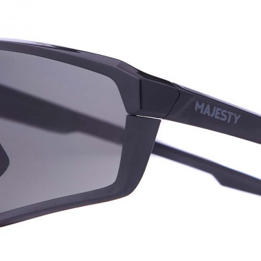 MAJESTY PRO TOUR SUNGLASSES BLACK/BLACK PEARL+CLEAR LENS