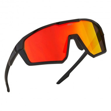 MAJESTY PRO TOUR SUNGLASSES BLACK/RED RUBY LENS + CLEAR LENS