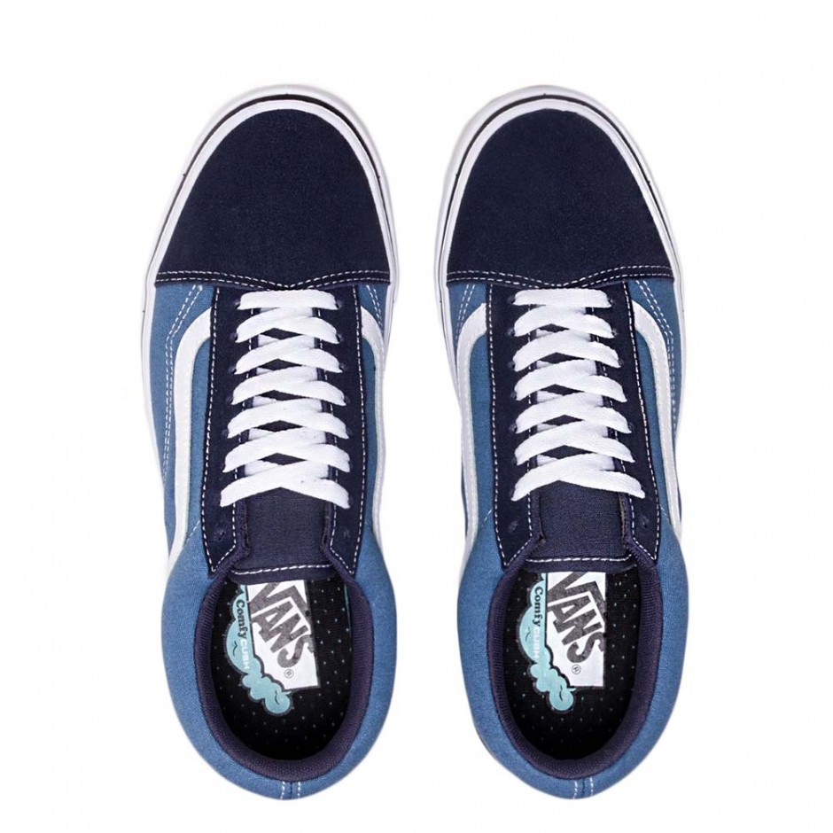 VANS COMFYCUSH OLD SKOOL (CLASSIC) SHOES NAVY/STV NAVY