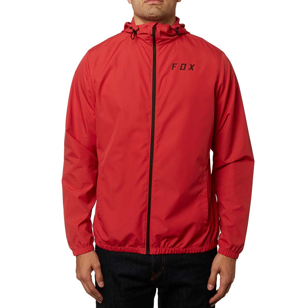 Fox Clothing attaquant Windbraker pour homme Rouge RIO