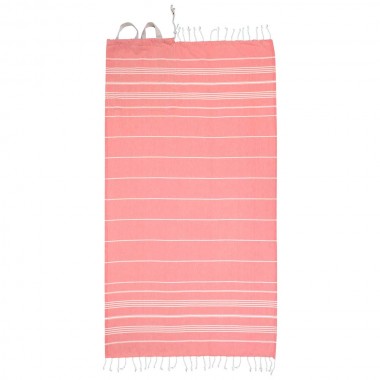 PROTEST SLEEK TOWEL CORAL BLAZE