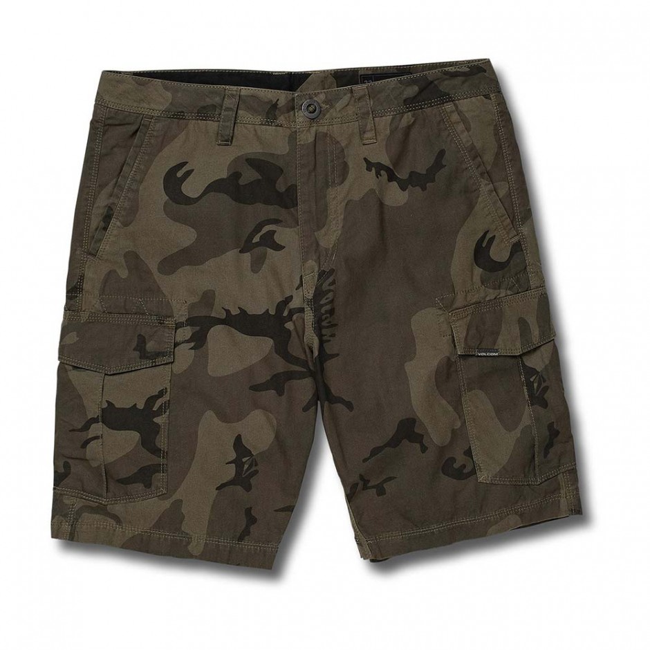 VOLCOM MITER II CARGO SHORT CAMOUFLAGE