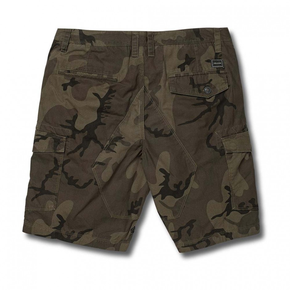 VOLCOM MITER II CARGO SHORT CAMOUFLAGE