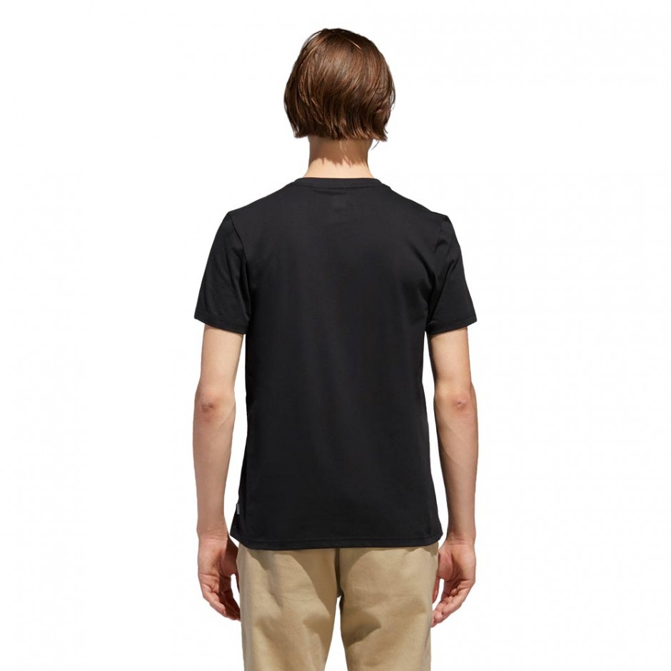 ADIDAS SOLID SHMOO TEE BLACK/WHITE