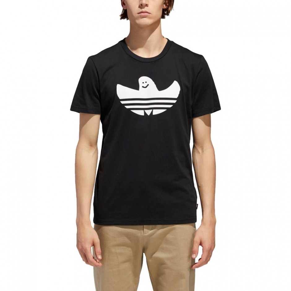 ADIDAS SOLID SHMOO TEE BLACK/WHITE