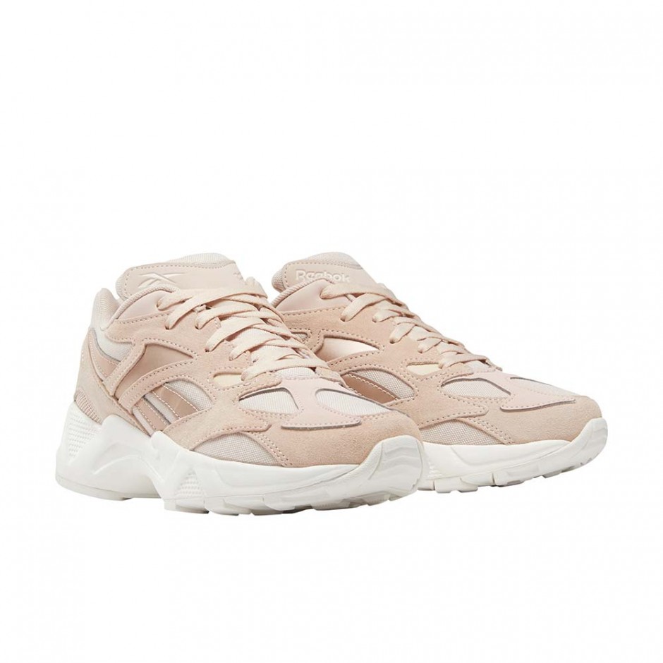 REEBOK AZTREK 96 SHOES BUFF/CHALK/PINK/ORANGE