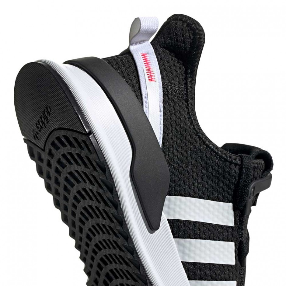 ADIDAS U_PATH RUN J SHOES CBLACK/FTWWHT/SHORED