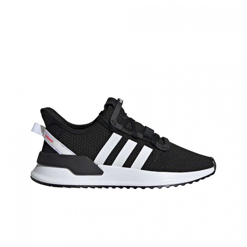 ADIDAS U_PATH RUN J SHOES CBLACK/FTWWHT/SHORED