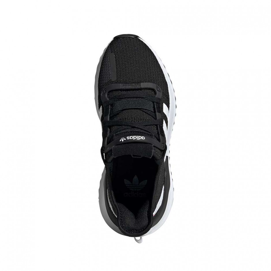 ADIDAS U_PATH RUN J SHOES CBLACK/FTWWHT/SHORED