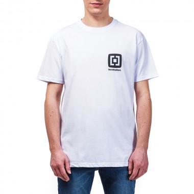 HORSEFEATHERS MINI LOGO T-SHIRT WHITE
