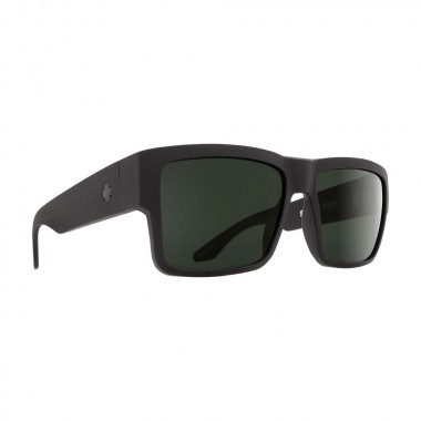 SPY CYRUS SUNGLASSES MATTE BLACK/HAPPY GRAY GREEN