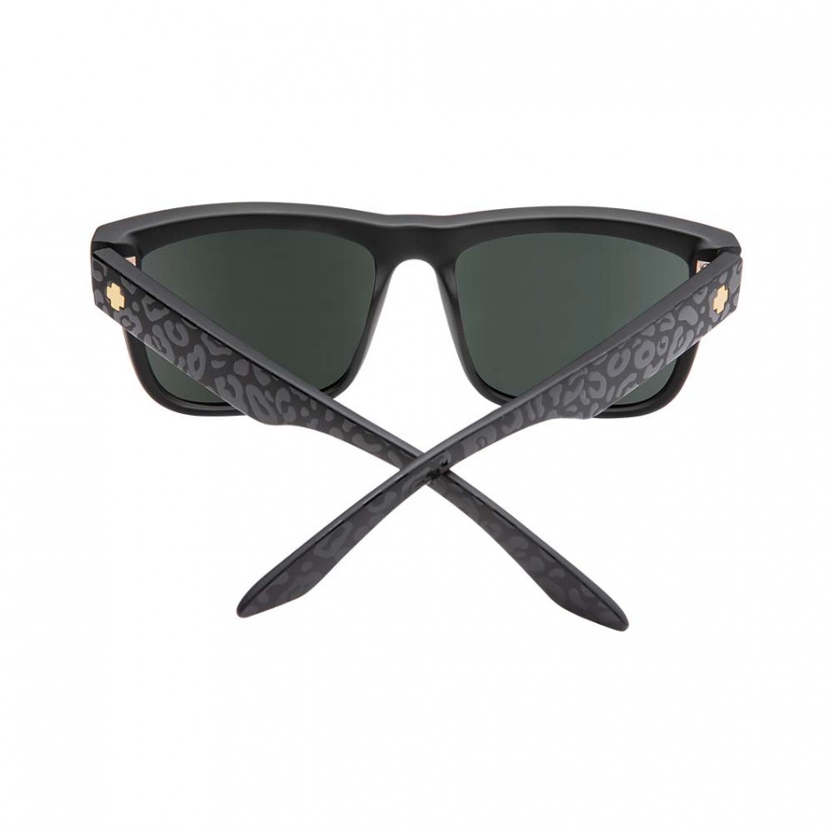 SPY DISCORD SLAYCO MATTE BLACK LEOPARD-HAPPY GRAY GRN/SILVER