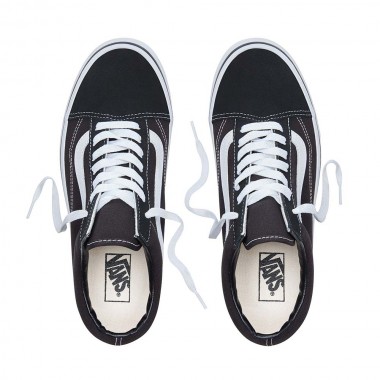 VANS OLD SKOOL SHOES BLACK/WHITE