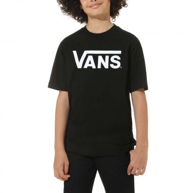 VANS CLASSIC BOYS TEE BLACK/WHITE