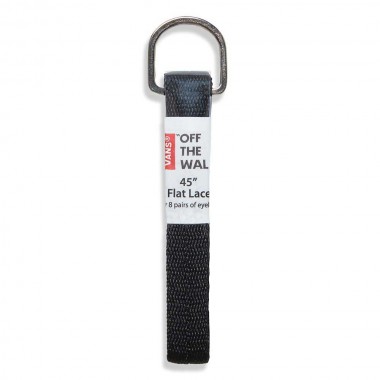 VANS LACES 45&quot BLACK