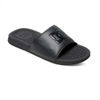 DC BOLSA MENS SLIDER SANDALS BLACK/BLACK/BLACK