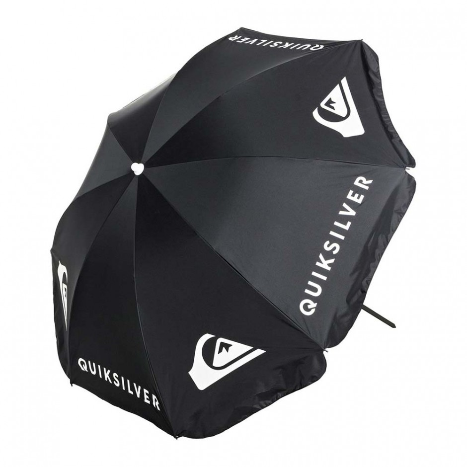 QUIKSILVER SUN UMBRELLA UPF 100 BLACK