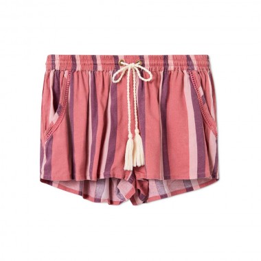 FEMI STORIES LOLTI SHORTS TERRACOTA STRIPES