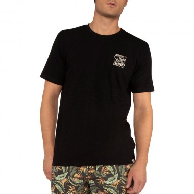 PROTEST TALBOT T-SHIRT TRUE BLACK