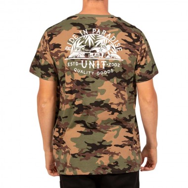 UNIT PARADISE TEE CAMO