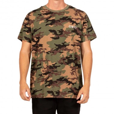 UNIT PARADISE TEE CAMO