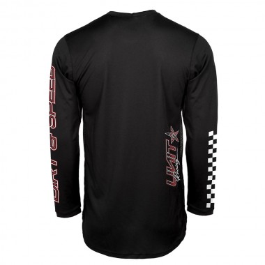 UNIT DIRT & SPEED MX JERSEY BLACK