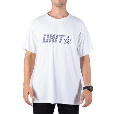 UNIT FASTRACK TEE WHITE