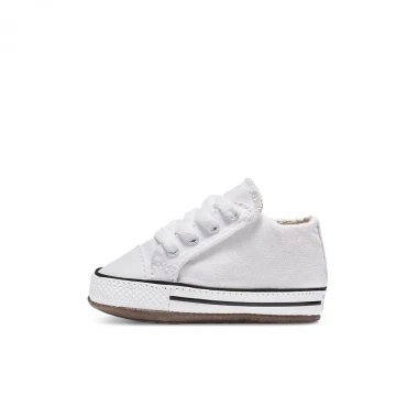 CONVERSE CHUCK TAYLOR ALL STAR CRIBSTER SHOES WHT/IVORY/WHT
