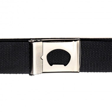 HORSEFEATHERS IDOL BELT B&W