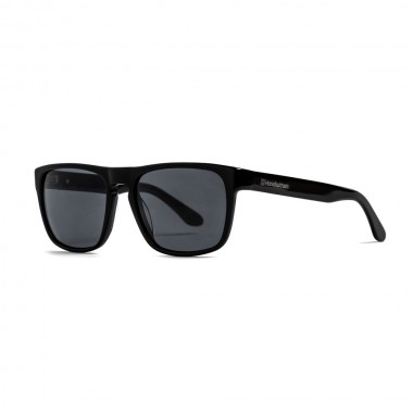 HORSEFEATHERS KEATON SUNGLASSES GLOSS BLACK/GRAY