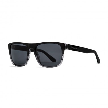 HORSEFEATHERS KEATON SUNGLASSES MATT BLACK/TURTLE GRAY