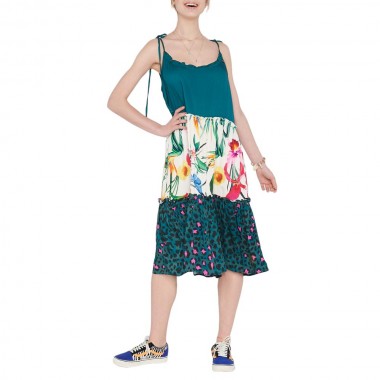 FEMI STORIES SALI DRESS MEADOW