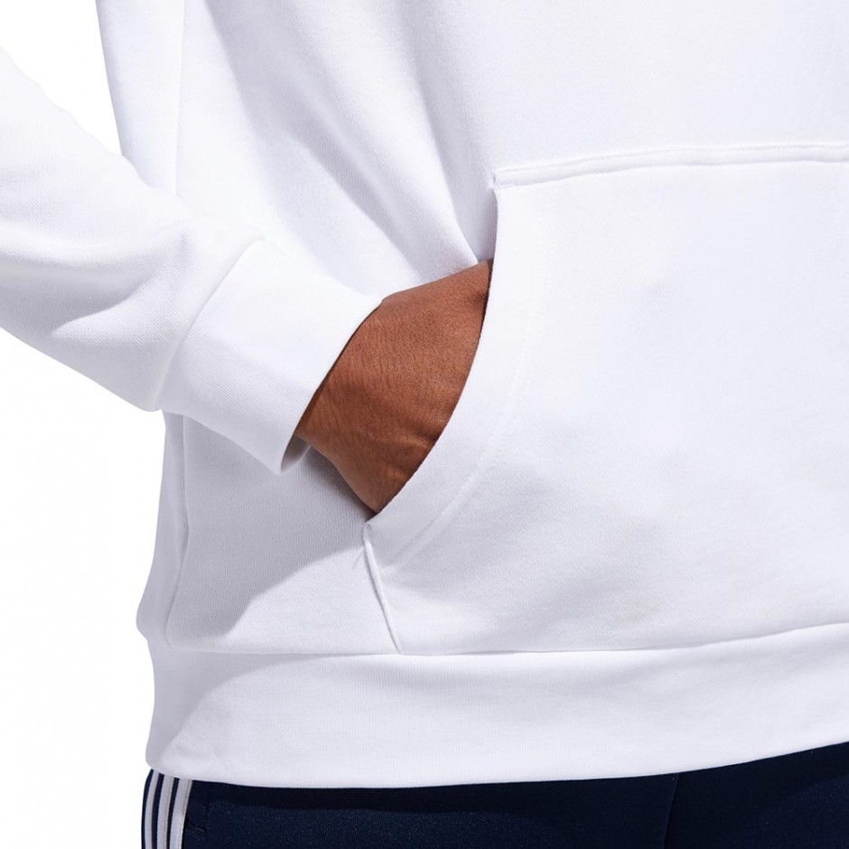 ADIDAS TREFOIL HOODIE WHITE