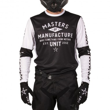 UNIT DRAFT MX JERSEY BLACK