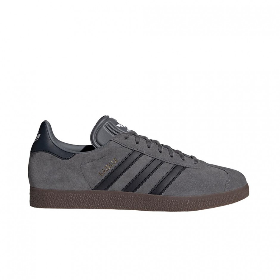 ADIDAS GAZELLE SHOES GREFOU/CBLACK/GUM5