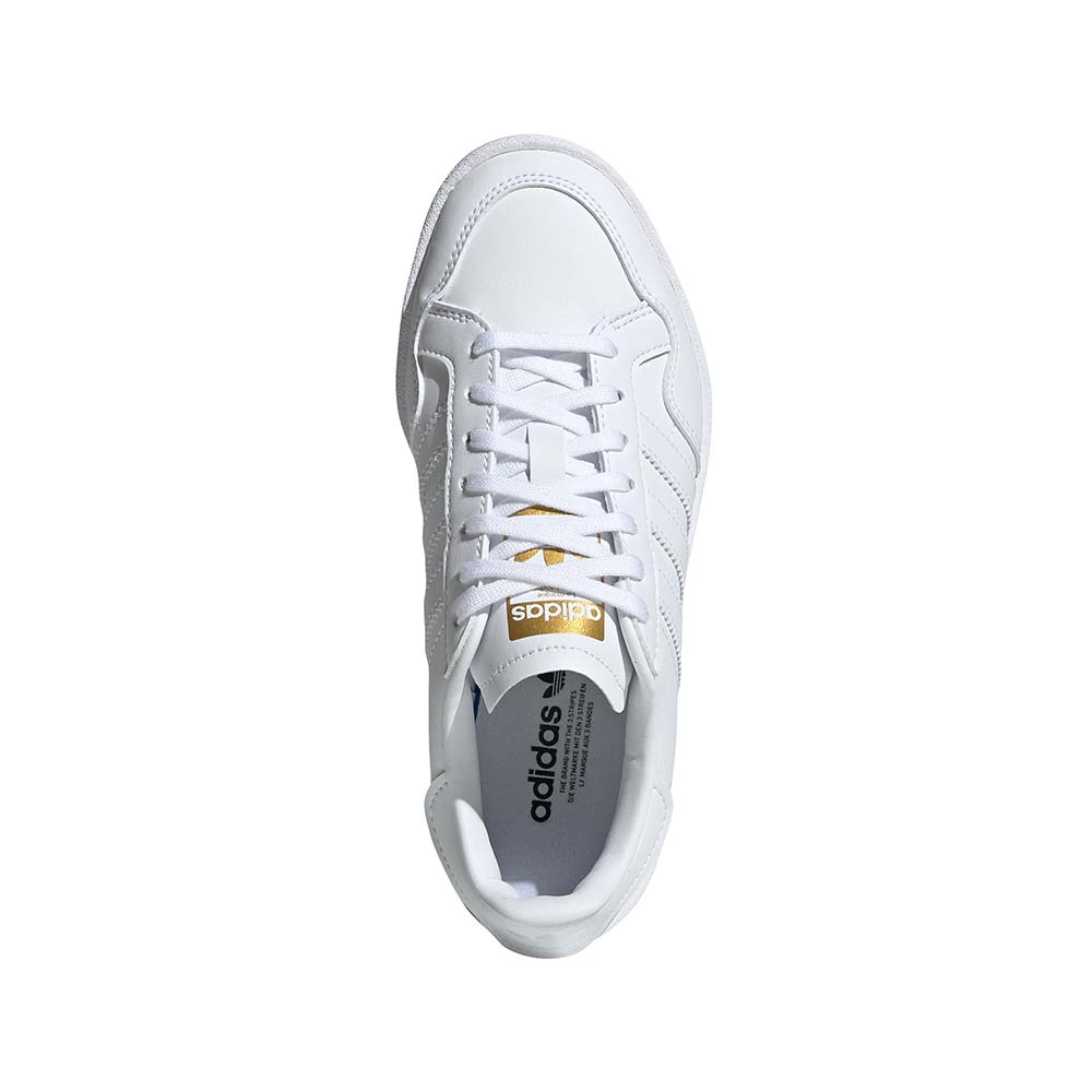 ADIDAS TEAM COURT J SHOES FTWWHT/FTWWHT/CBLACK