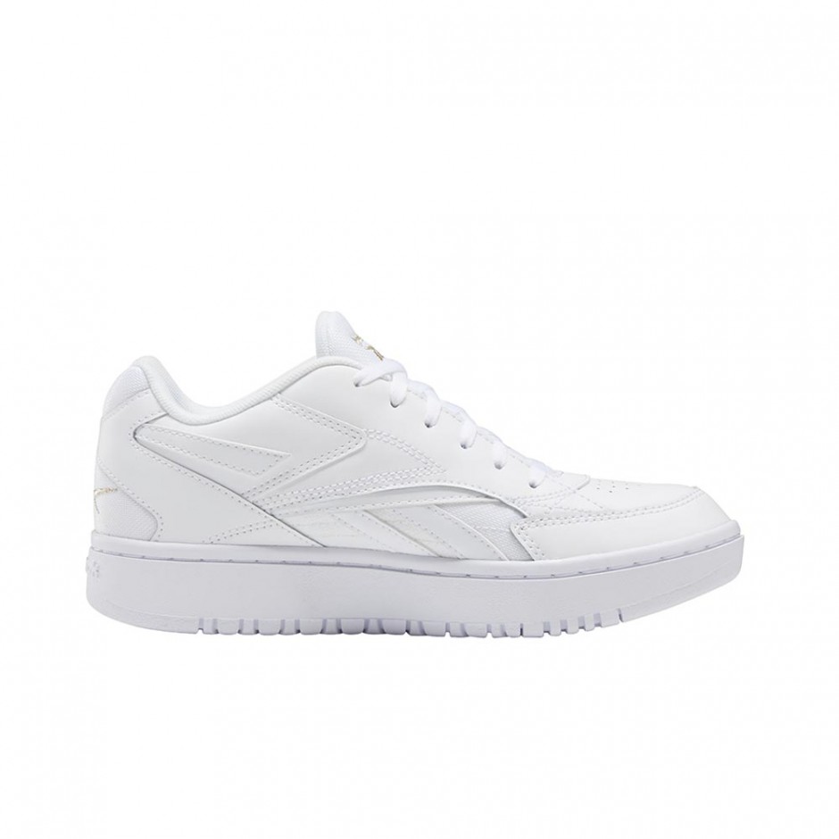 REEBOK COURT DOUBLE MIX SHOES WHITE/GOLD METALLIC