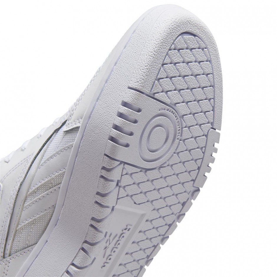 REEBOK COURT DOUBLE MIX SHOES WHITE/GOLD METALLIC