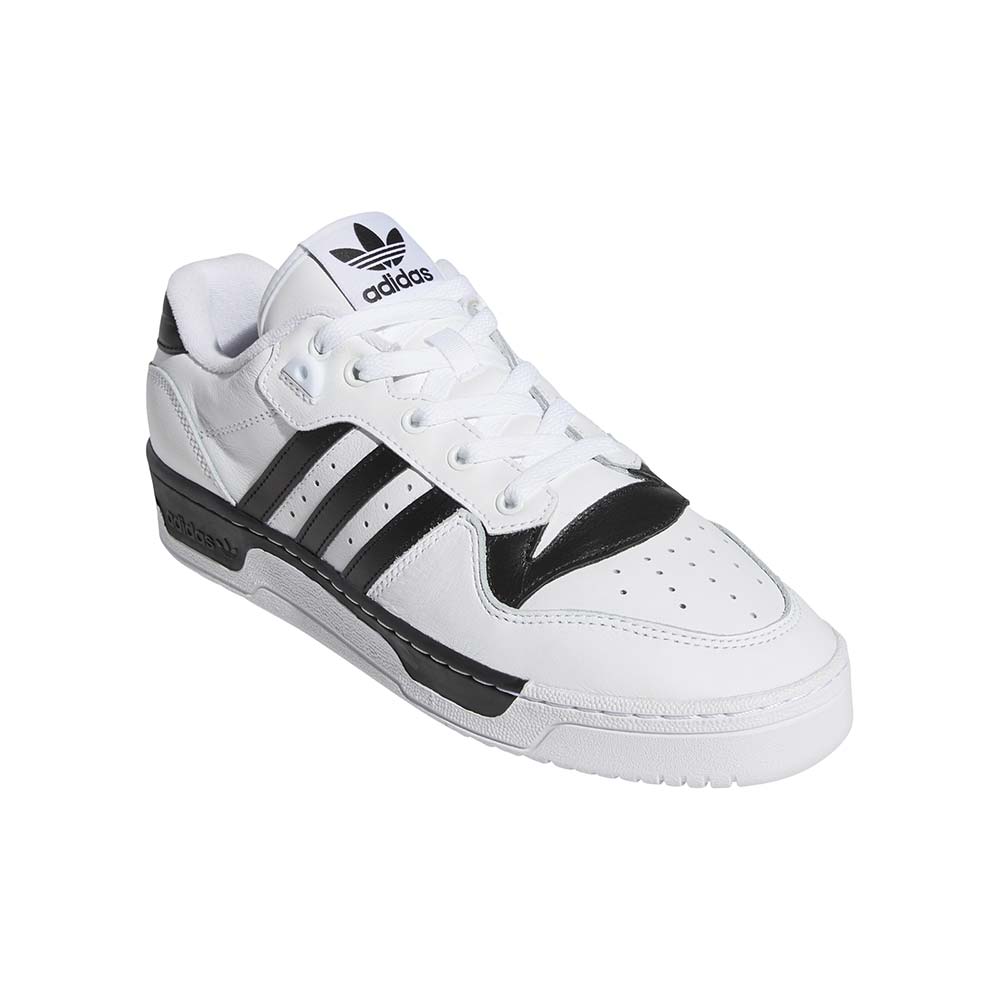 ADIDAS RIVALRY LOW SHOES FTWWHT/FTWWHT/CBLACK