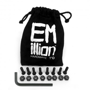 EMILLION MOUNTING HARDWARE ALLEN 1&quot BLACK
