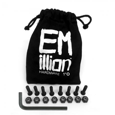 EMILLION MOUNTING HARDWARE ALLEN 1" BLACK