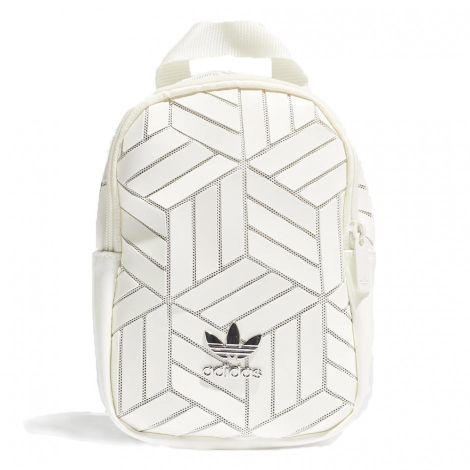 adidas 3d backpack white ADIDAS 3D MINI BACKPACK WHITE