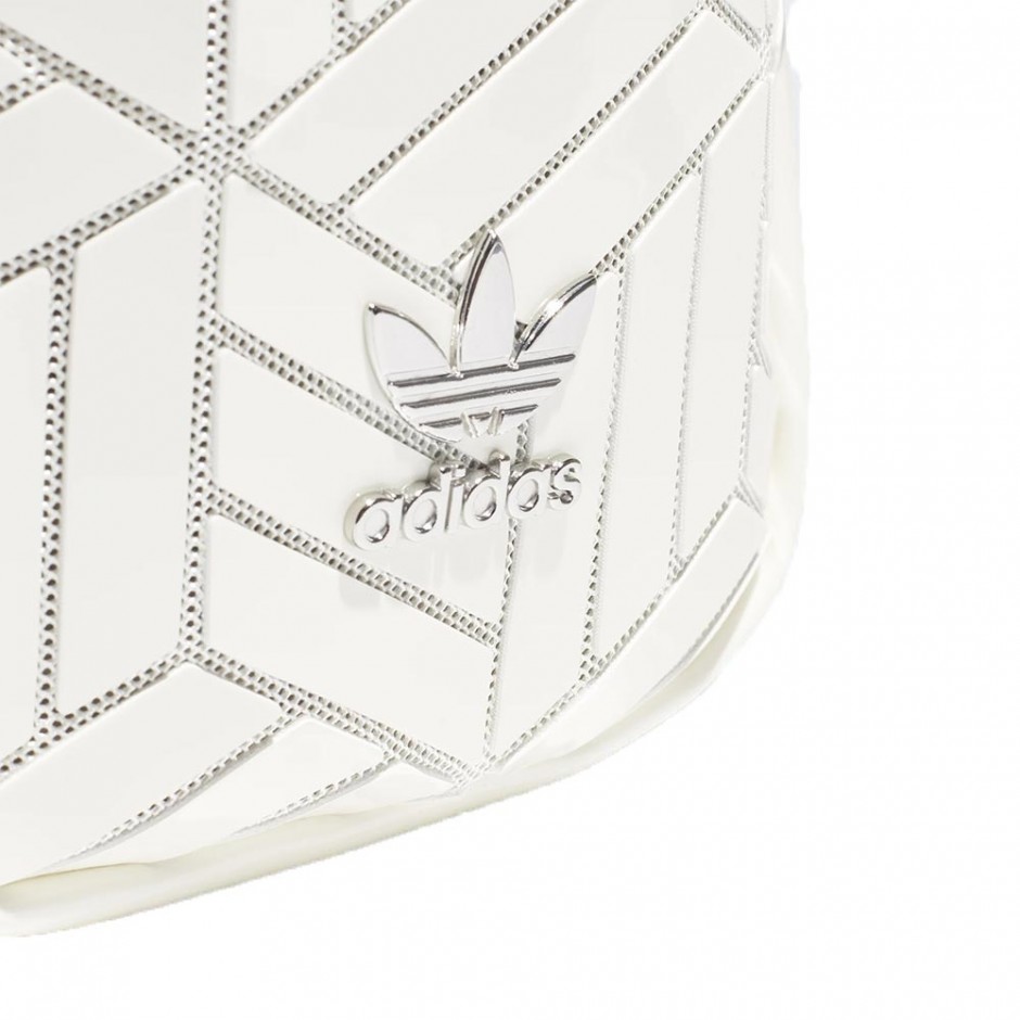 ADIDAS 3D MINI BACKPACK WHITE ADIDAS 3D MINI BACKPACK WHITE