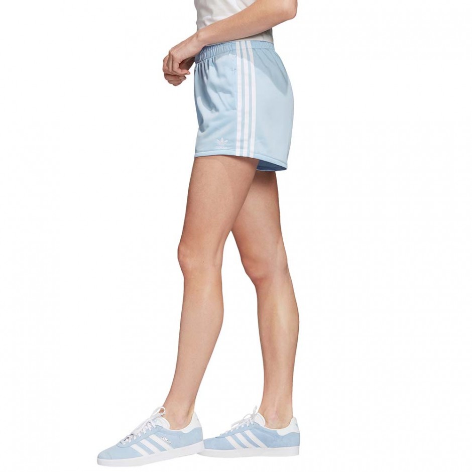 ADIDAS 3-STRIPES W SHORT CLEAR SKY/WHITE