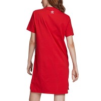 ADIDAS LARGE LOGO DRESS LUSH RED/WHITE