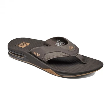 REEF FANNING FLIP FLOPS BROWN/GUM