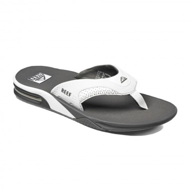 REEF FANNING SANDALS GREY/WHITE